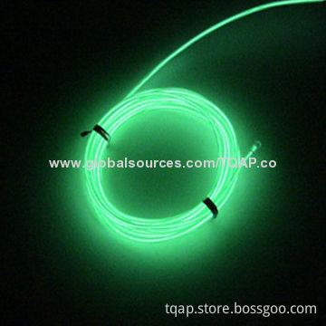 EL cable, 2.3mm, Green